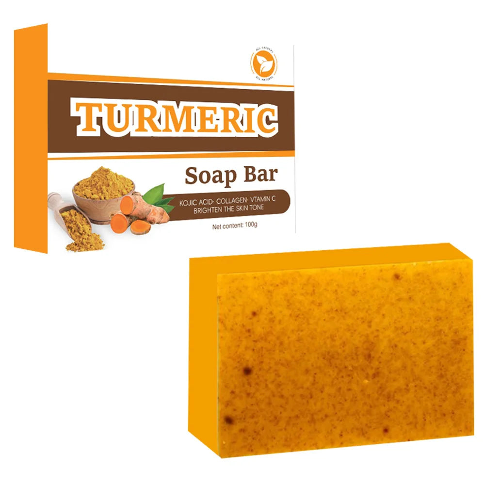 Savon au curcuma, citron et acid kojic